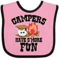 thumbnail image 3 of Inktastic Campers Have Smore Fun Boys or Girls Baby Bib, 3 of 4