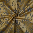thumbnail image 6 of 6ix Tailors ALI-NAV-CVT-TW-3PC Ali Navy Brass Twin Size Coverlet & 1 Pillow Sham Set - 3 Piece, 6 of 7