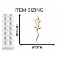 thumbnail image 2 of Unfinished Wood Salamander Shape - Animal - Craft - up to 46" DIY 46" / 3/4", 2 of 3
