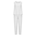thumbnail image 4 of Guluxicc Outfits Set for Women Two-Piece Tank Tops High Waisted Jogger Pants Casual Outfit Sets Active Tracksuits, 4 of 6