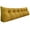Yellow, variant on Rounuo Wedge Headboard Pillow Triangular Reading Pillow Linen Large Bolster Backrest Support Lumbar Cushion Yellow