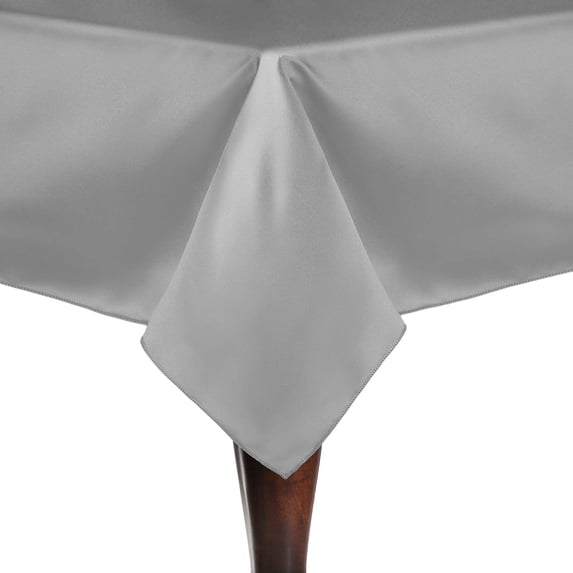 Ultimate Textile Bridal Satin 48 x 52-Inch Rectangular Tablecloth