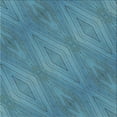 thumbnail image 1 of Ahgly Company Indoor Square Patterned Teal Green Novelty Area Rugs, 5' Square, 1 of 6