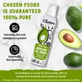 thumbnail image 6 of Chosen Foods 100% Pure Avocado Oil Spray 4.7 oz, 6 of 9