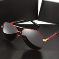 thumbnail image 1 of Polarized Large Frame Driver's Riding Glasses Outdoor Fishing With Glasses Case, 1 of 5