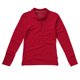 thumbnail image 1 of Slazenger - Polo de manga larga modelo Point para mujer (Rojo), 1 of 2