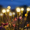 thumbnail image 2 of Muyoka 2pcs Solar Decorativo Starburst Swaying Path Luces al aire libre Impermeable Solar Fairy Lights 10 LED Paisaje Bombillas para jardín Césped Camino Patio Patio Decoraciones Muyoka Hogar, 2 of 6