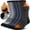 B-Light Gray, Dark Gray, Navy Blue, variant on KOITHOT 3 Pack Merino Wool Socks for Men & Women, Cushioned Thermal Winter Boot Crew Hiking Socks
