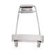 thumbnail image 5 of Pieza Trasera De Trapecio De Guitarra ANGGREK Metal de 4 Cuerdas Plata, 5 of 8