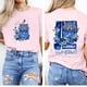 thumbnail image 3 of Pop cazadora para niña Demon Hunters Boys Girls Fashion Round-Neck Group Panels T Shirt （Pink）, 3 of 3