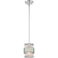 thumbnail image 1 of Quoizel Mini Pendentif Boundary en Chrome Poli, 1 of 5