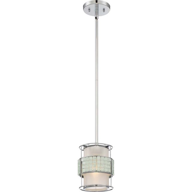 Quoizel Mini Pendentif Boundary en Chrome Poli