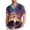 Gold, variant on Easter Day for Men Shirt Short Sleeve Button Up Tops Jesus Print Religious Holiday Spring Casual Tees