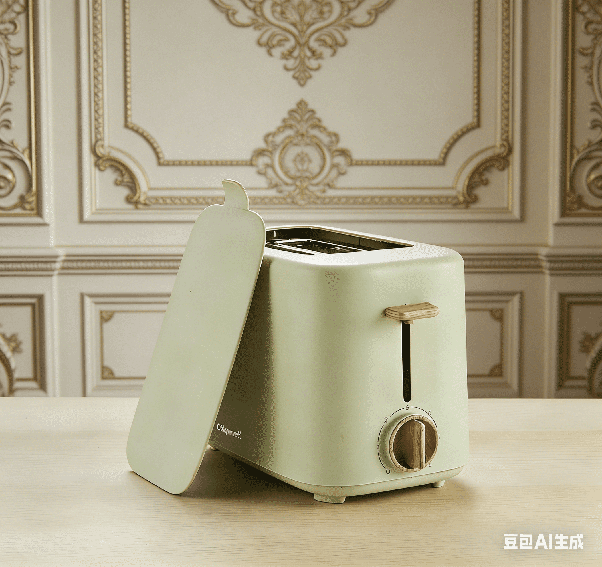 Compact Household 2-Slice Bread Toaster 700W, Extra Wide Slots, Removable Crumb Tray & Dust Cover for Easy Storage