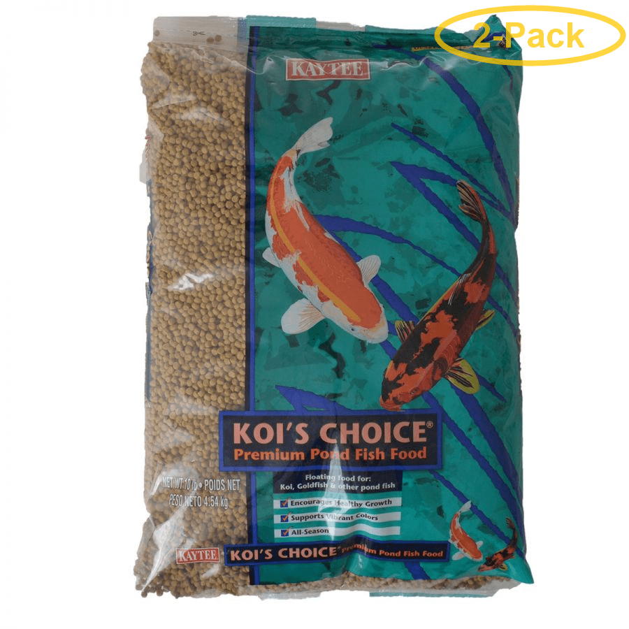 Kaytee Koi's Choice Premium Koi Fish Food 10 lbs Pack of 2 Walmart