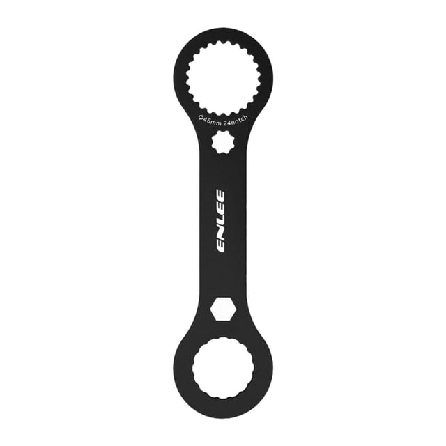 koolsoo Clé à BB pour Vélo en Alliage d'Aluminium Outil de Réparation Léger 46 mm