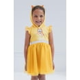 thumbnail image 3 of Vestido de Malla con Capucha y Volantes para Niñas Bluey Bingo Talla 8, 3 of 7