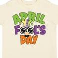 thumbnail image 4 of Inktastic April Fools Day with Funny Face Replacing O Boys or Girls Toddler T-Shirt, 4 of 5