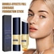 thumbnail image 1 of Ganfancp Dual Action All Coverage Foundations Stick，Oil Control Concealer Liquid Foundations With Makeup Brush Ofertas Flash Liquidación 1X Base de Maquillaje En Barra, 1 of 6
