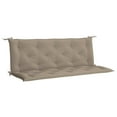 thumbnail image 5 of Pemberly Row Polyester Oxford fabric Garden Bench Cushion in Taupe (Set of 2), 5 of 9