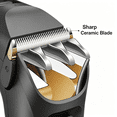thumbnail image 6 of EXLEAF 2026 New Professional Dog Hair Clipper All Metal Rechargeable Pet Trimmer Cat Shaver Cutting Machine Puppy Grooming Haircut Low Noise for Home, Salon, Travel, 6 of 6