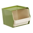 thumbnail image 3 of Siruishop Tea Packet Rack Space Saving Utility Desk Storage Organizer for Kitchen Milk green, 3 of 8