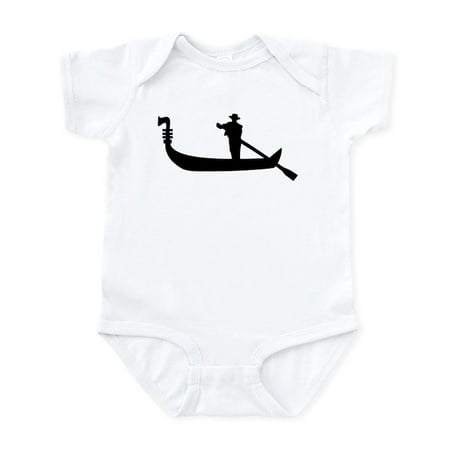 

CafePress - Venice Gondola Infant Bodysuit - Baby Light Bodysuit Size Newborn - 24 Months