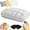 Gray(18.9 x 29.1), variant on Cooling Marshmallow-Soft Pillow,Quilted Cool-Touch Bed Pillow,Cloud Bed Puff Sleep Pillows,or Side Back Sleepers Breathable Skin Friendly Washable (Gray,18.9 x 29.1, 1PCS)