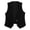 Black, variant on Staron Women's Denim Vest Button Down Collar Sleeveless Slim Casual Tank Top Waistcoat, Black 5XL