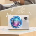 thumbnail image 2 of Altavoz Bluetooth de aromaterapia | Audio inalámbrico portátil con temática de planetas | Color del cielo de ensueño | Sonido envolvente de 360° | Luz ambiental | Batería larga | Regalo para el, 2 of 7