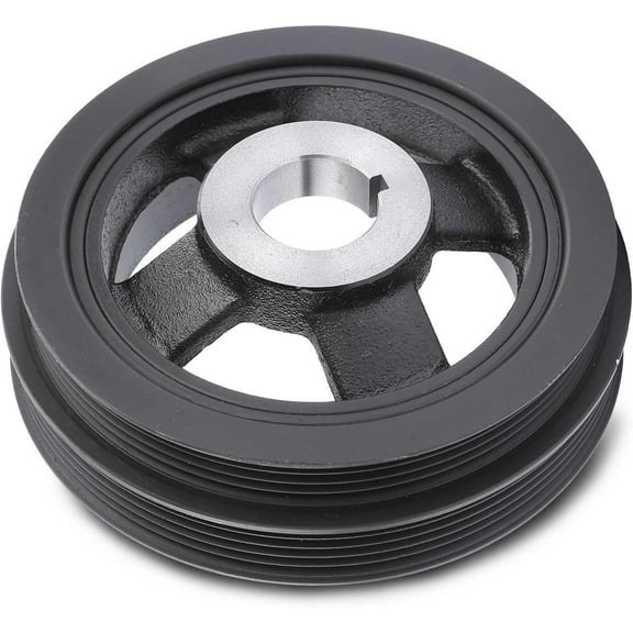 A-Premium Engine Harmonic Balancer Crankshaft Pulley Compatible with Mitsubishi Mirage 1996-2002, Lancer 2002-2007, SOHC L4 1.8L 2.0L, Replace# MD315454, MD373417
