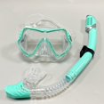 thumbnail image 2 of Toudaret Adults Dry Top Snorkel Snorkeling Gear Set for Men Women Anti-fog Panoramic View Swim Goggles Dry Top Snorkel Diving Equipment, 2 of 8