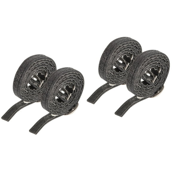 Buckle Strap Shoes High Heels Laces Womens Shoets Strings Party Cross Section Miss Pu Leather 2 Pairs