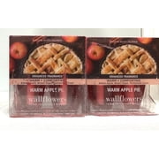 Bath & Body Works Warm Apple Pie Wallflowers Home Fragrance Refills, 0.8 fl oz each - 4 Refills