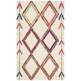 thumbnail image 2 of SAFAVIEH Bellagio Delicia Geometric Wool Area Rug, Ivory/Multi, 4' x 6', 2 of 10
