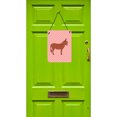 thumbnail image 2 of Caroline's Treasures BB7848DS1216 Irish Donkey Pink Check Wall or Door Hanging Prints, 12x16, multicolor, 2 of 2
