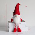 thumbnail image 2 of 1Pc Cartoon No Face Long Beard Santa Claus Dolls Christmas Decoration For Home Xmas Tree Hanging Ornament Pendant Kids Gifts, 2 of 9