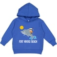 thumbnail image 2 of Inktastic Fort Myers Beach Florida Dolphin Toddler Hoodie, 2 of 4