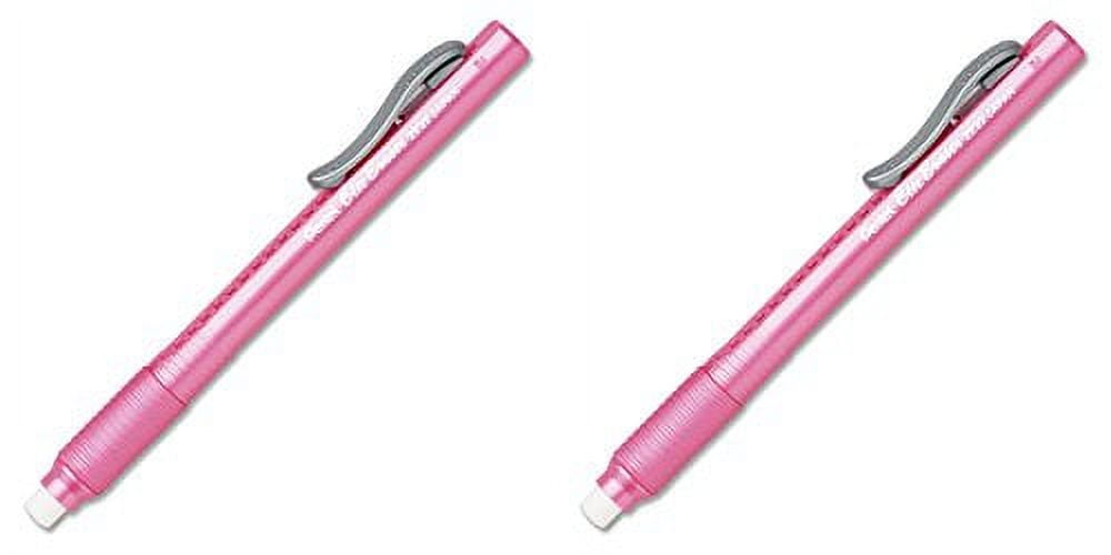 Pentel Hi-Polymer Radierer 10er Box – Pink, Latexfrei, Sauberes Radieren Ohne Flecken