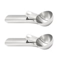 thumbnail image 3 of Shisuyan 2pcs Stainless Steel Ice Cream Scoops Fruit Scoops Fruit Scooper for Home Use, 3 of 8