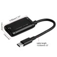 thumbnail image 2 of Cable adaptador HD USB 3.1 Tipo C a HDMI Adaptador compatible Convertidor de cable HDTV Cable de video 1080P Inevent EL008736-00, 2 of 5