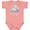 Mauve, variant on Inktastic My Great Aunt Loves Me Cute Elephants Clouds Moon and Stars Boys or Girls Baby Bodysuit