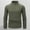 Army Green, variant on DAFPZW Compression Long Sleeve Shirt Men Quarter Zip - Mens Workout Gym T-Shirt Quick Dry Athletic Base Layer Sport Undershirt