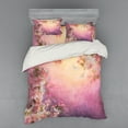 thumbnail image 2 of Ambesonne Art Bedding Set 3 Pcs, Enchanted Blossom Petals, Twin, Pale Pink Peach, 2 of 3