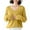 Yellow, variant on Jalioing Long Sleeve Sweaters for Women Casual Loose V Neck Knitted Tops Fall Winter Fashion Basic Sweater Shirts