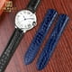 thumbnail image 4 of Correa de reloj de piel de cocodrilo Power Hot para coche, globo azul WSBB0025W69012Z4, correa de reloj elevada de 14 x 8 mm, 18 x 11 mm, 20 x 12 mm, 4 of 5