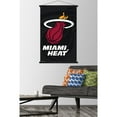 thumbnail image 2 of NBA Miami Heat - Logo 14 Wall Poster with Wooden Magnetic Frame, 22.375" x 34", 2 of 4