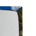 thumbnail image 2 of Ambesonne America Fitted Sheet, Mountain Lake Park West, Queen Size, Green Brown Blue, 2 of 2