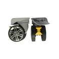 thumbnail image 1 of 2 Pieces Suitcase Wheels Wear-resistant 360 Rotation Noiseless Cases Casters Easy-Installation Replacement Wheel School Home Two Wheel/Light Gray, 1 of 7