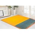 thumbnail image 2 of 3D Printed Rug, Modern Rug, Easy To Clean Rug, Handmade Gift, Yellow Rugs, Printed Rugs, Modern Rugs, Non Slip Rug, Minimal Rug, 3.9'x5.9' - 120x180 cm, 2 of 8